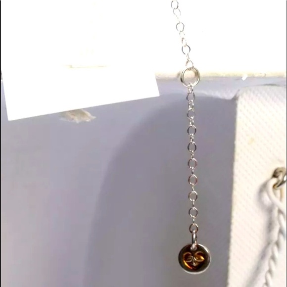 Tess + Tricia Sterling Silver Shell Pendant Necklace - Picture 3 of 3